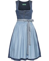 Midi Dirndl mit Stretch-Mieder, Country Line
