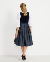 Midi Samt-Dirndl mit Jacquard-Rock, Luis Steindl