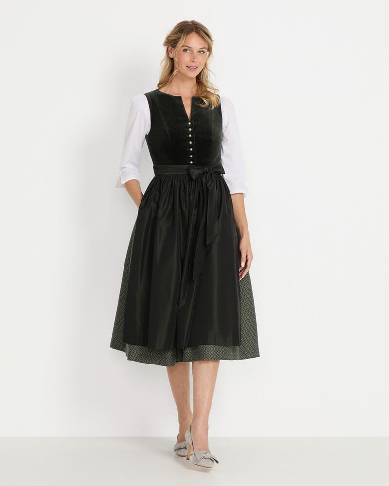 Longue dirndl en velours, Luis Steindl