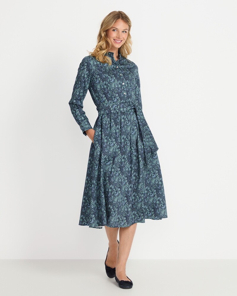 Kleid mit Paisley-Muster, Luis Steindl