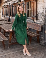 Jerseykleid mit Biesen, Luis Steindl