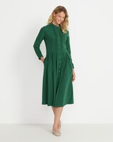 Jerseykleid mit Biesen, Luis Steindl