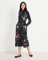 Shirt dress with bird motifs, Brigitte von Schönfels