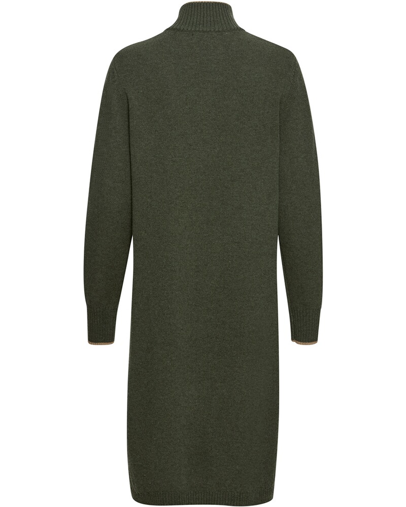 Robe en tricot avec motif chien, Brigitte von Schönfels