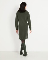 Robe en tricot avec motif chien, Brigitte von Schönfels
