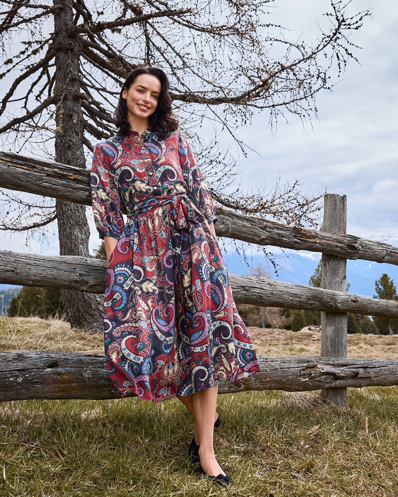 Robe avec ceinture à nouer, Reitmayer