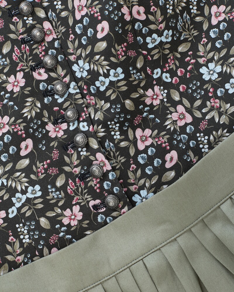 Midi Dirndl mit Blümchenprint, Berwin