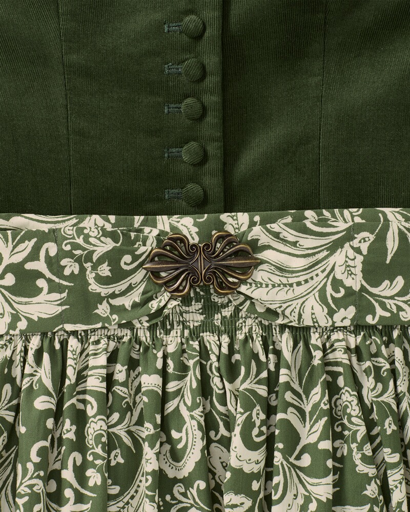 Midi Dirndl aus Cord, Berwin