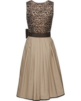 Midi Dirndl mit Leoprint, Krüger Collection