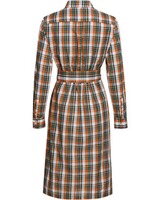 Robe chemise à carreaux BvS, Brigitte von Schönfels