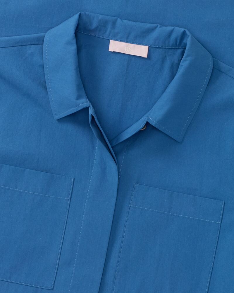 Hemdblusenkleid mit Bindegürtel, Brigitte von Schönfels