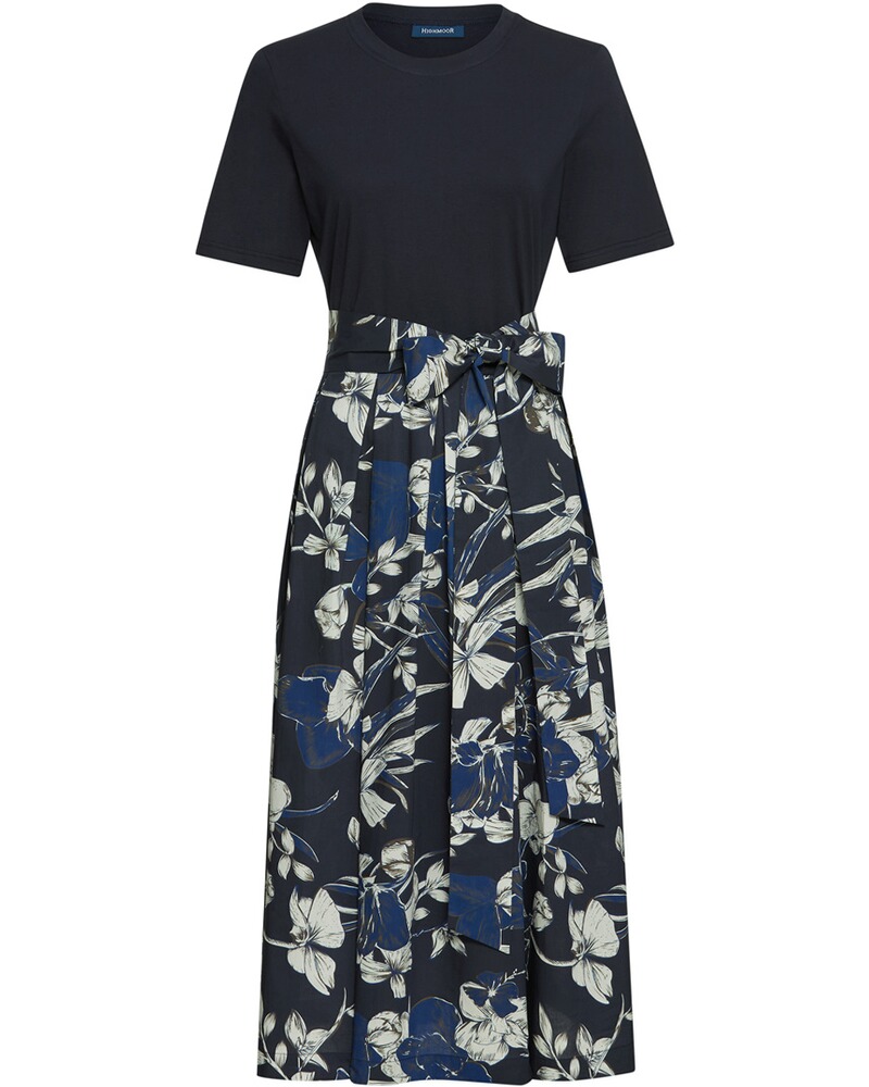 Kleid mit floralem Rock
