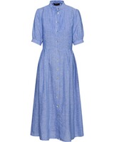Hochgeschlossenes Leinenkleid, REITMAYER