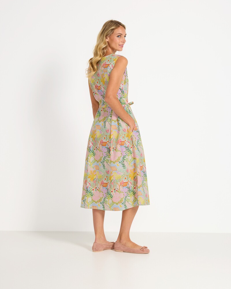 Kleid mit buntem Cottage-Print, REITMAYER