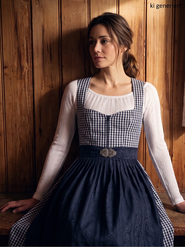 Dirndlbluse aus Spitze, Berwin