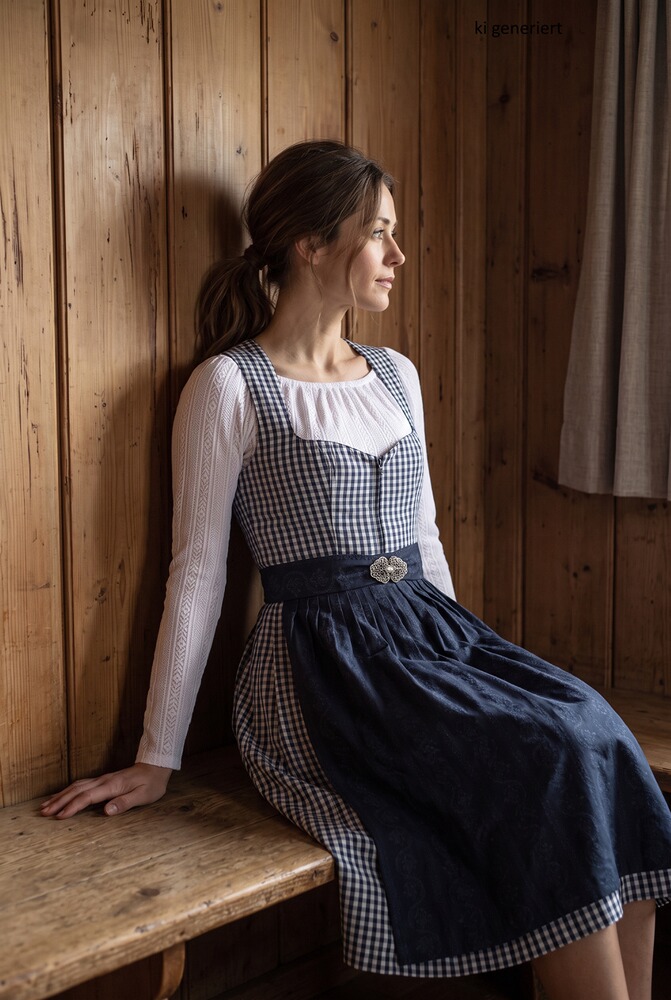 Dirndlbluse aus Spitze, Berwin