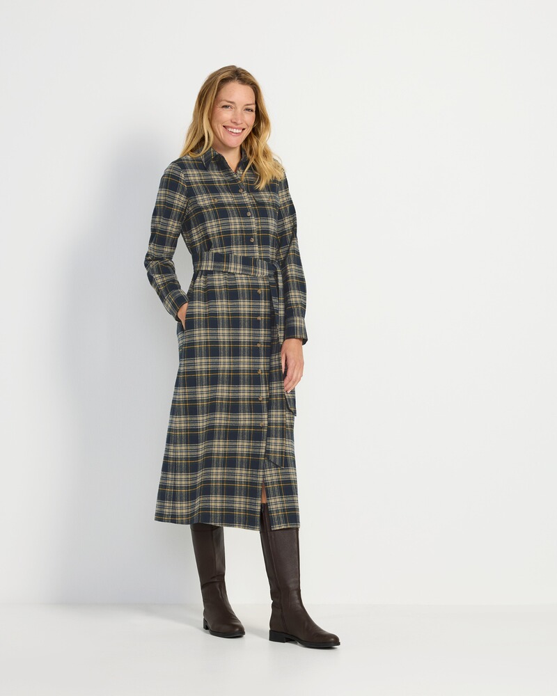 Flanellkleid, Brigitte von Schönfels