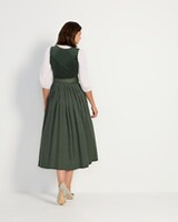 LS velvet dirndl, dark green, Jacqu, Luis Steindl