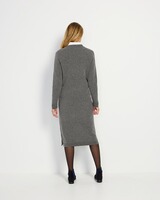 Robe en maille HM Argyle grise-b, Highmoor