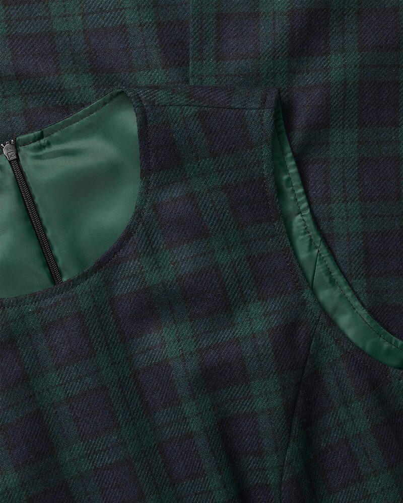 Robe HM Blackwatch bleu marine, Highmoor