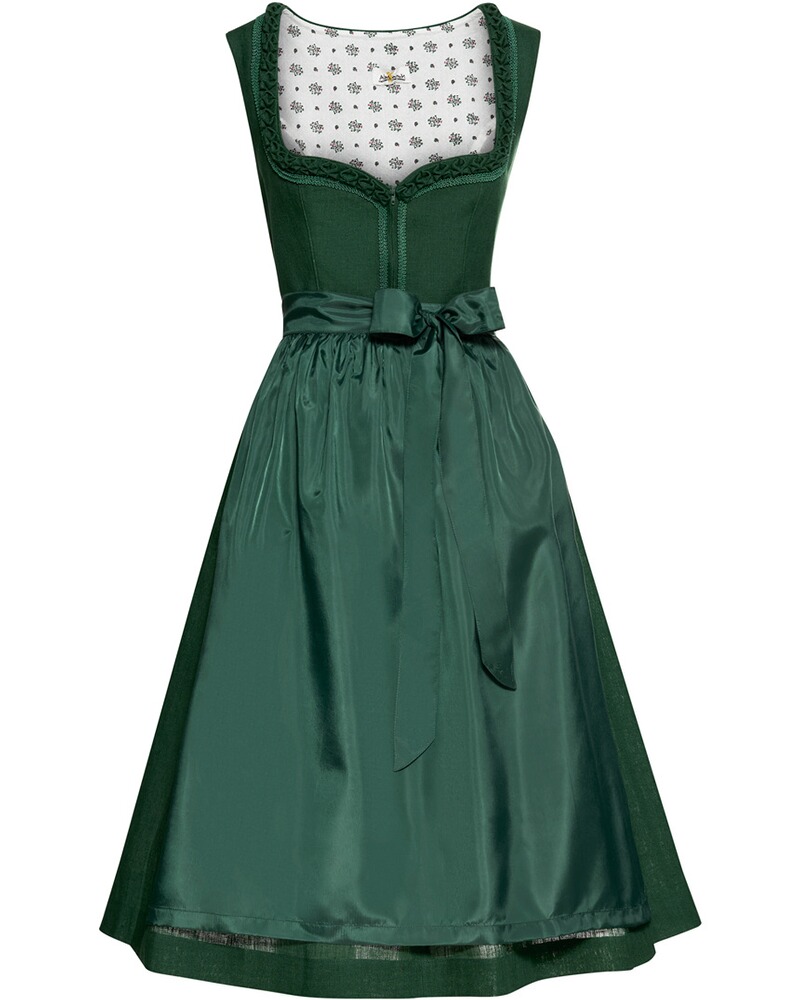 Midi-Leinendirndl