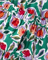 Weiter Rock mit Blumen-Allover, Brigitte von Schönfels