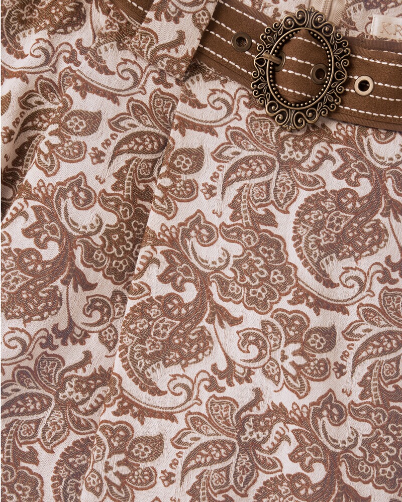 Midirock mit Paisley-Muster, Krüger Collection
