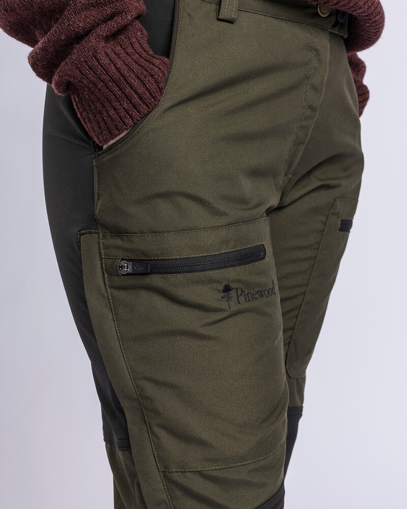 Damen Hose Caribou TC, Pinewood