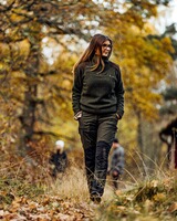 Damen Hose Caribou TC, Pinewood