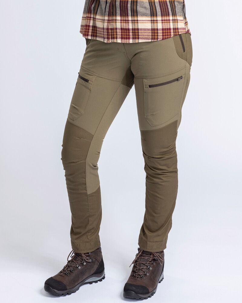 Damen Hose Finnveden Hybrid, Pinewood
