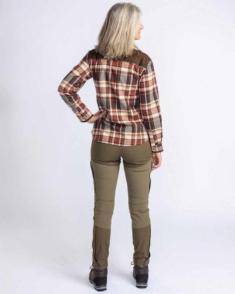 Damen Hose Finnveden Hybrid, Pinewood