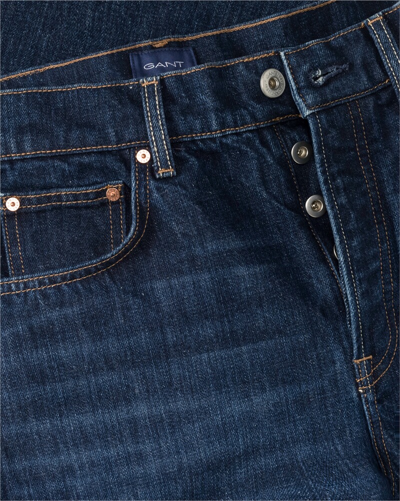 Relaxed Straight Jeans, Gant