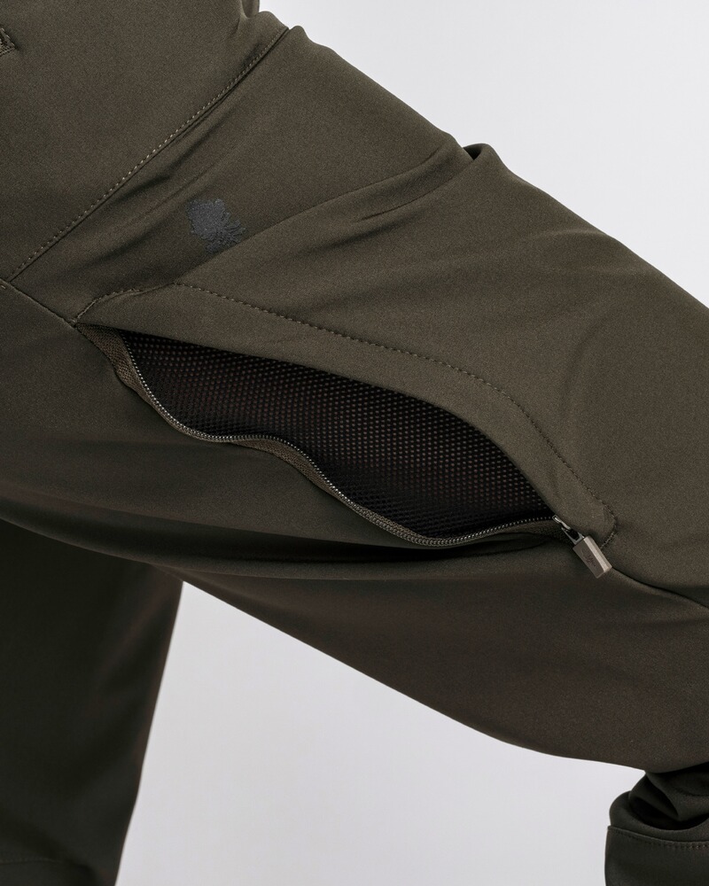 Damen Hose Wilda Stretch Shell, Pinewood