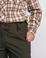 Damen Hose Wilda Stretch Shell, Pinewood