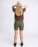 Damen Shorts Abisko Light Stretch, Pinewood