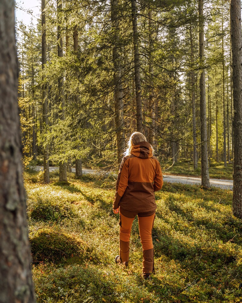 Damen Hose Finnveden Hybrid, Pinewood
