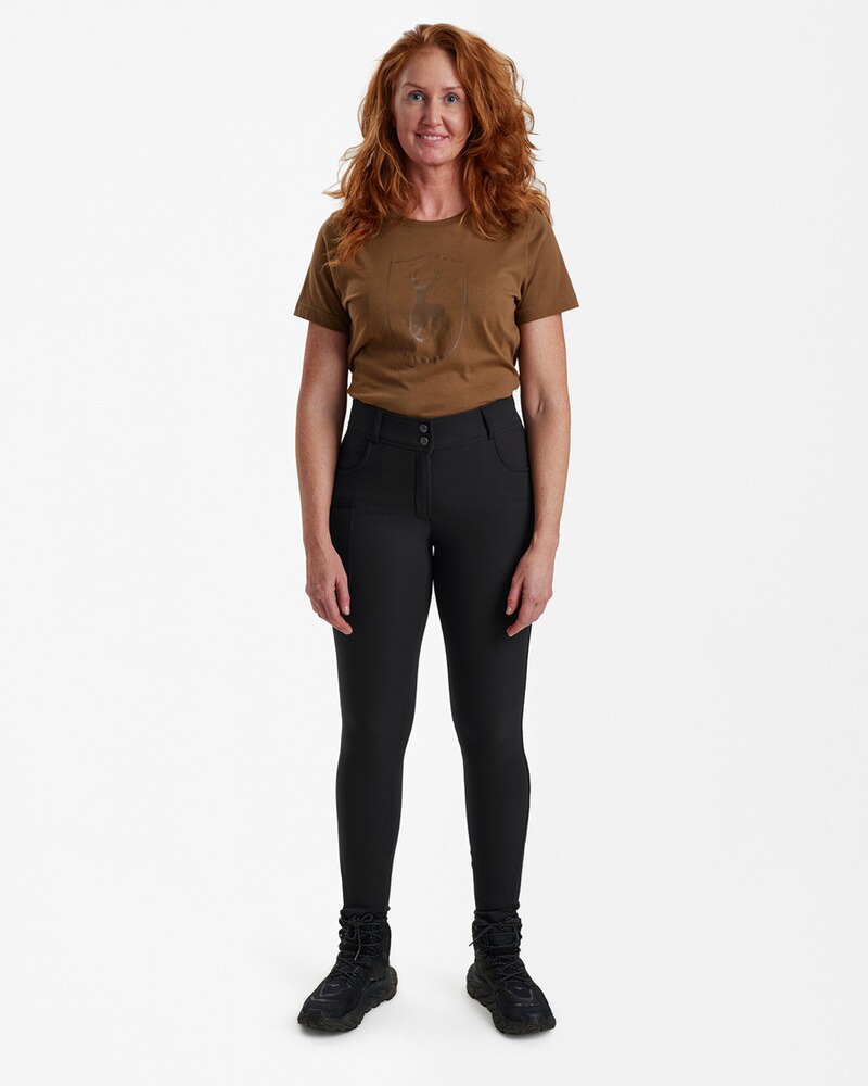 Damen Leggings Lady Hunting, Deerhunter