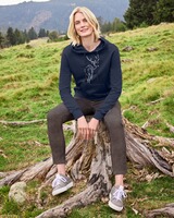 Sweathoodie mit Hirschdruck, REITMAYER