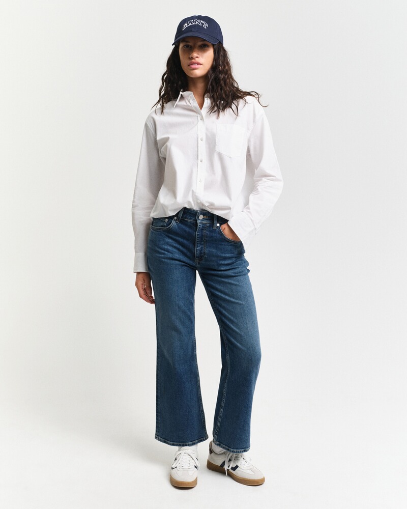 Kick Flare Denim Jeans, Gant