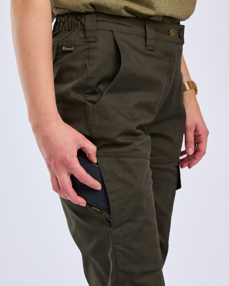 Damen Hose Finnveden Outdoor, Pinewood