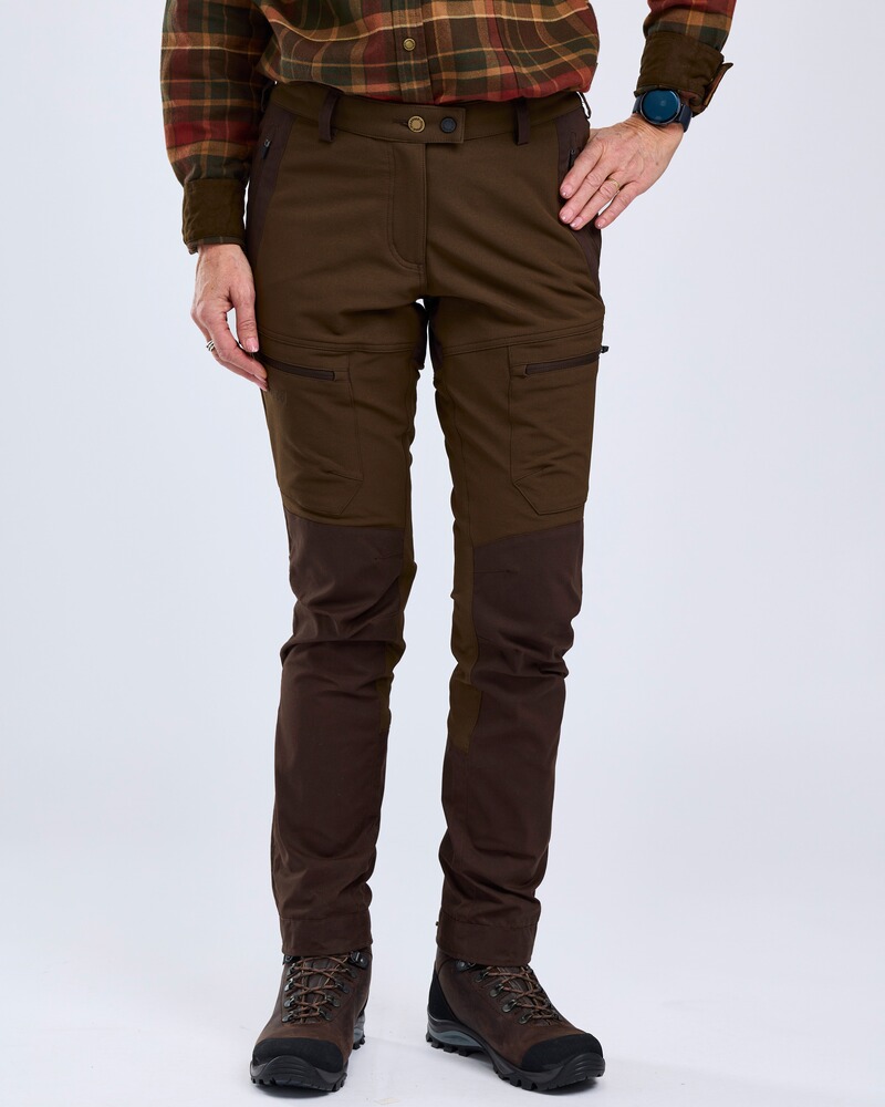 Damen Hose Finnveden Hybrid, Pinewood