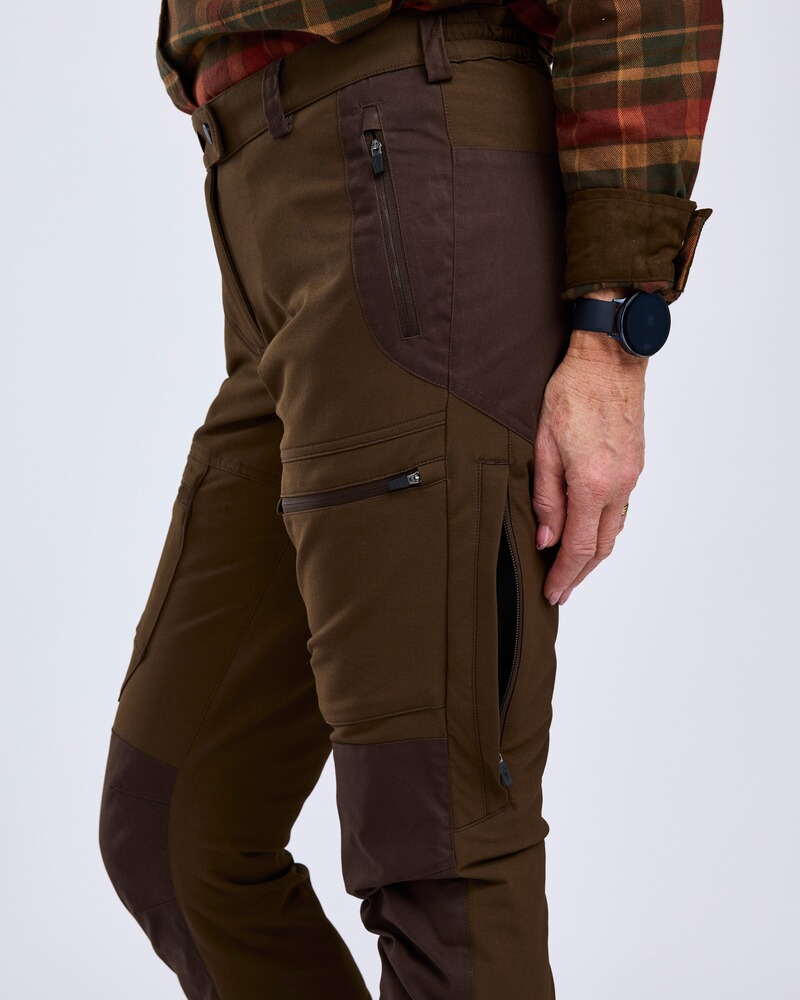 Damen Hose Finnveden Hybrid, Pinewood