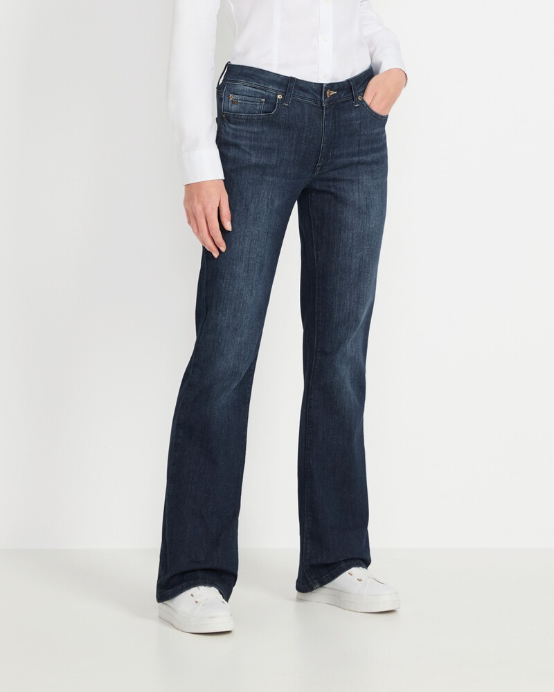 5-Pocket-Jeans Vic Flared, Raffaello Rossi