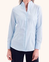 Twill Kelchkragenbluse, Seidensticker