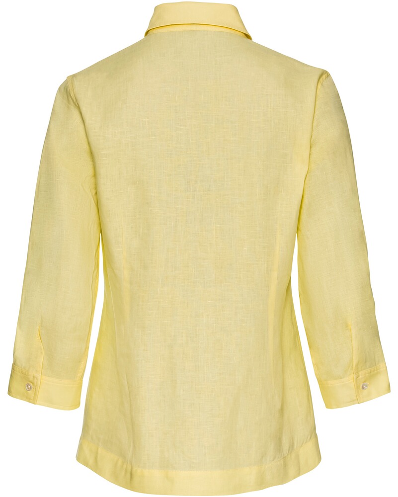 Leinenbluse mit Biesen, HIGHMOOR