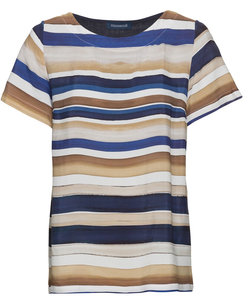Streifen-Bluse