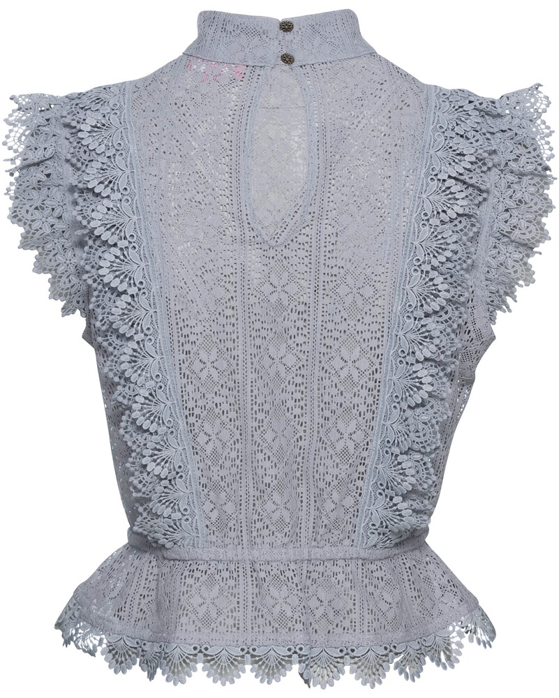 Halbarm-Spitzenbluse, Krüger Madl