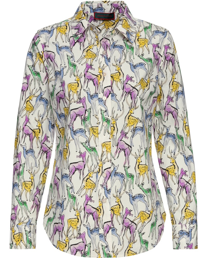 Bluse mit Hirsch Motiv