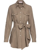 Lange Bluse mit Bindegürtel, Brigitte von Schönfels