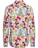 Hemdbluse mit floralem Allover, HIGHMOOR